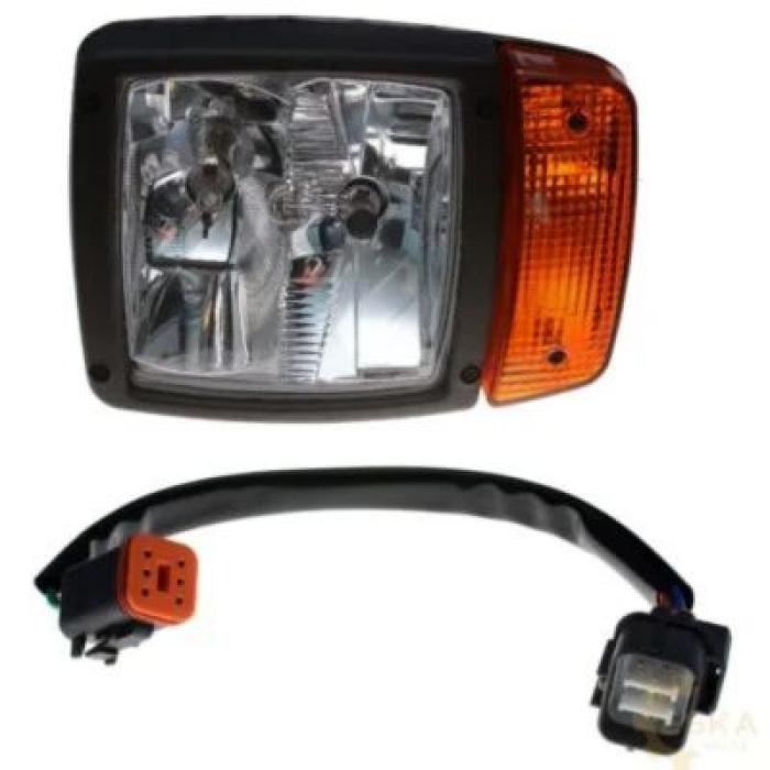 HEAD LIGHT WITH WIRE 3CX 700/38400