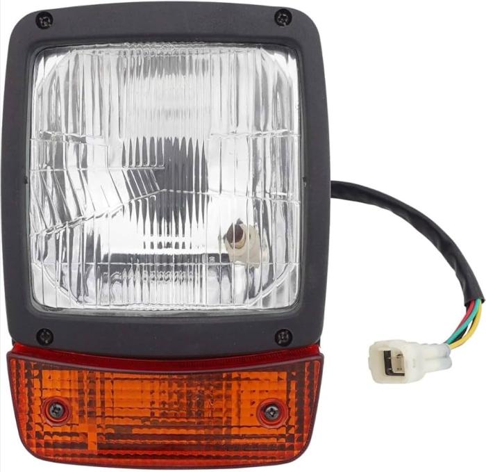 HEAD LIGHT WITH WIRE LED 4DX 700/50121